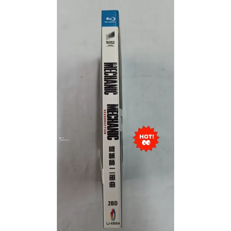 The Mechanic Part 2 Blu-ray Disc BD High Definition Movie Film