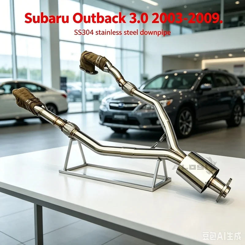 Factory Direct 304 Stainless Steel Exhaust Manifold For Subaru Outback 3.0 Racing Header Front Pipe 2009 Racing Tuning