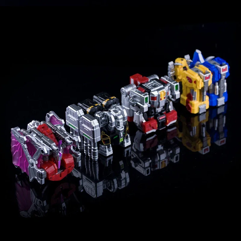 متوفر في المخزون Lucky Cat MICRO COSMOS MC-05 dragon King MC03 MC-03B BEAST LORD Dragon Cesar Megazord مجموعة ألعاب شخصيات الحركة