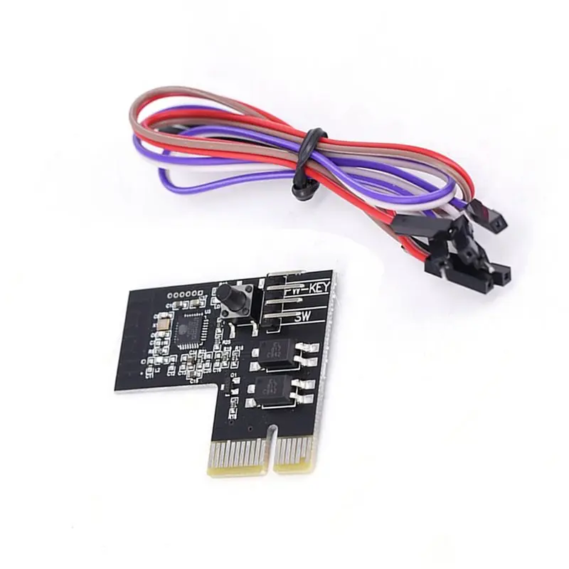 B04B-4X Computer Remote Switch Wifi Smart PC Start Starting Up Card Startup Card Work With Sinilink Smart Home For Arduino, A