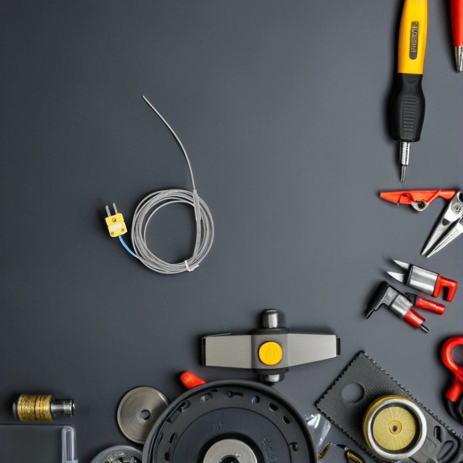 

Temperature Probe K-Type Thermocouple Sensor for Lab Research and Real-Time Monitoring Applications