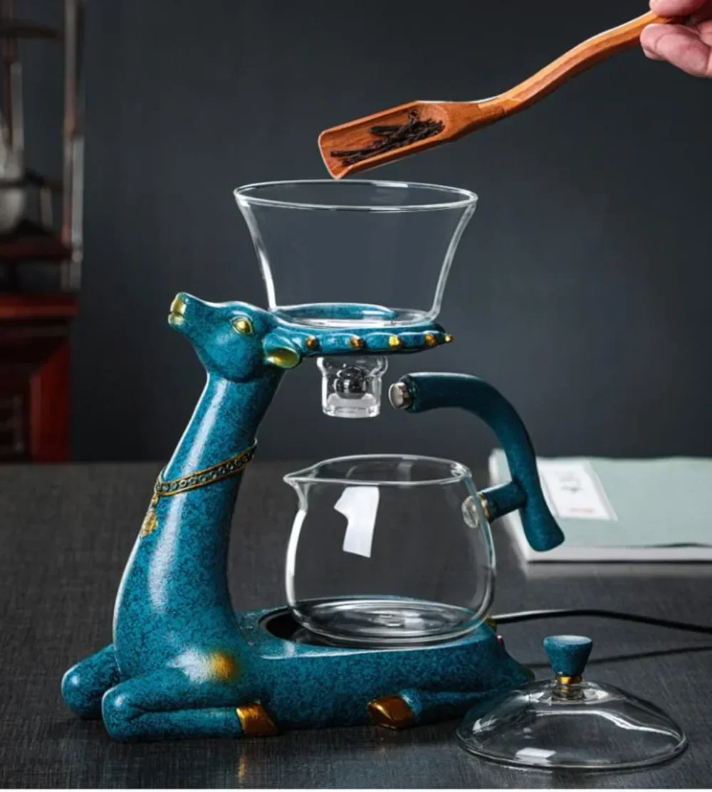 

ou Fully Automatic Glass Kung Teapot Preferred By Highend Tea Enthusiasts