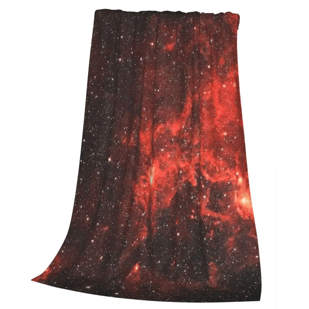 Elegant Starry Night Glowing Starry Sky Design 3 Blankets Soft Warm Flannel Throw Blanket Plush for Bed Travel Home Couch