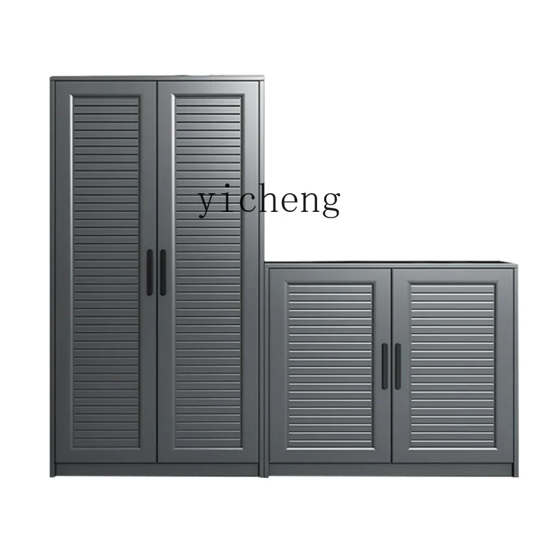 YY Aluminum Alloy Courtyard Locker Waterproof and Sun Protection Storage Cabinet Home