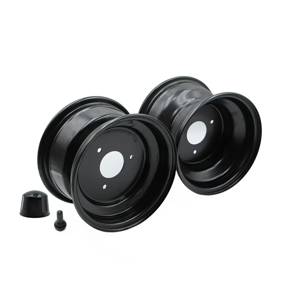 78mm* 3 Studs Front/Rear 8 inch Wheel Rim Hub for Most 125cc-250cc ATV Go Kart UTV Buggy Quad Dirt Bike 19x7-8 18x9.5-8 Tires