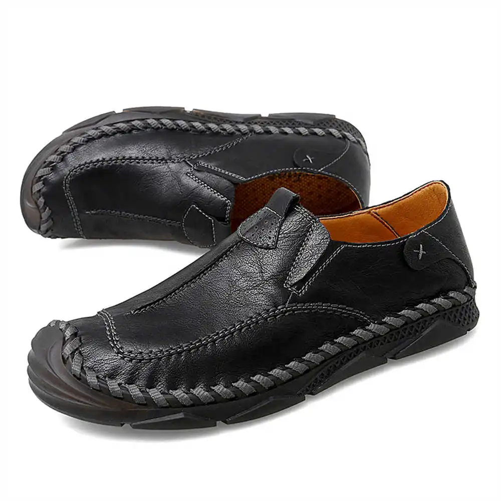Large Size Autumn-spring Kawaii Sneakers Heels Black Dress Shoes Men Formal Shoes For Mens Sport High End Popular Goods