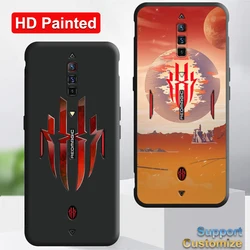 For Red Magic 6 Pro Case For Red Magic 6 NX669J HD Painted Soft TPU Fundas For Nubia Red Magic 6s Pro Phone Cover 6sPro Capas