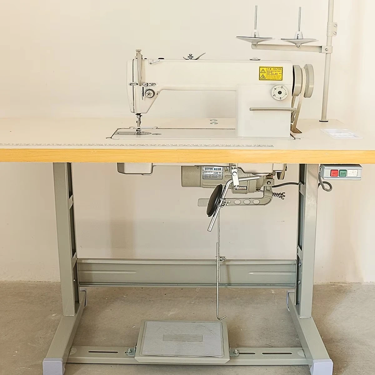 Punto annodato per macchina da cucire ad ago singolo ad alta velocità