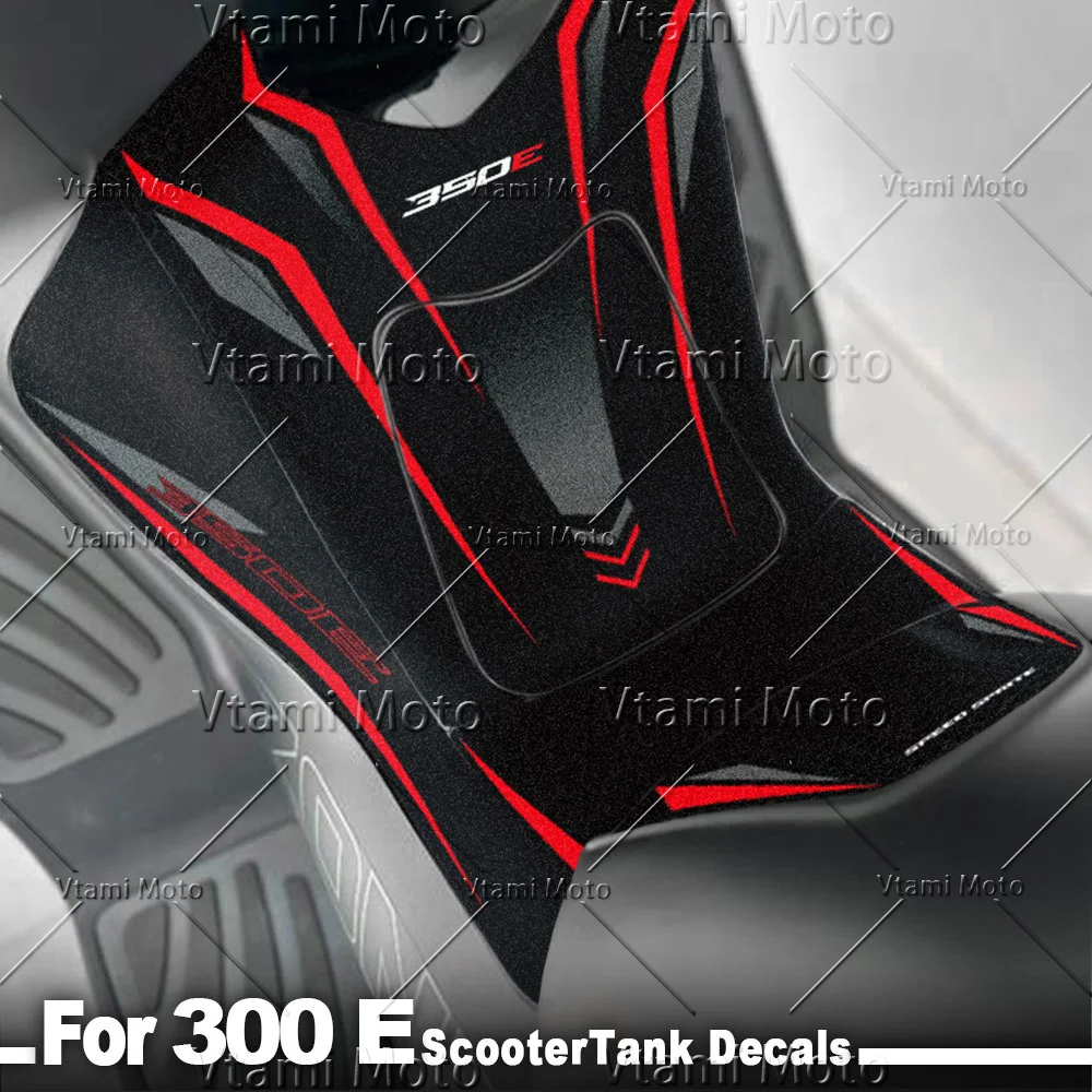 

Motorcycle Fuel Tank Pad Sticker Scooter Tank Protection Carbon Fiber Decals For Zontes 350 E 350e