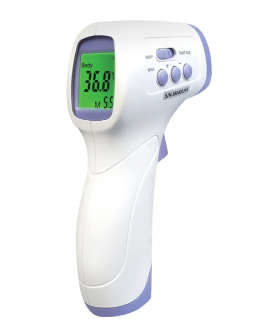 Digital Infrared Non-Contact Forehead & Fever Thermometer for Ebola Virus Epidemic Prevention Human Laser Thermometer