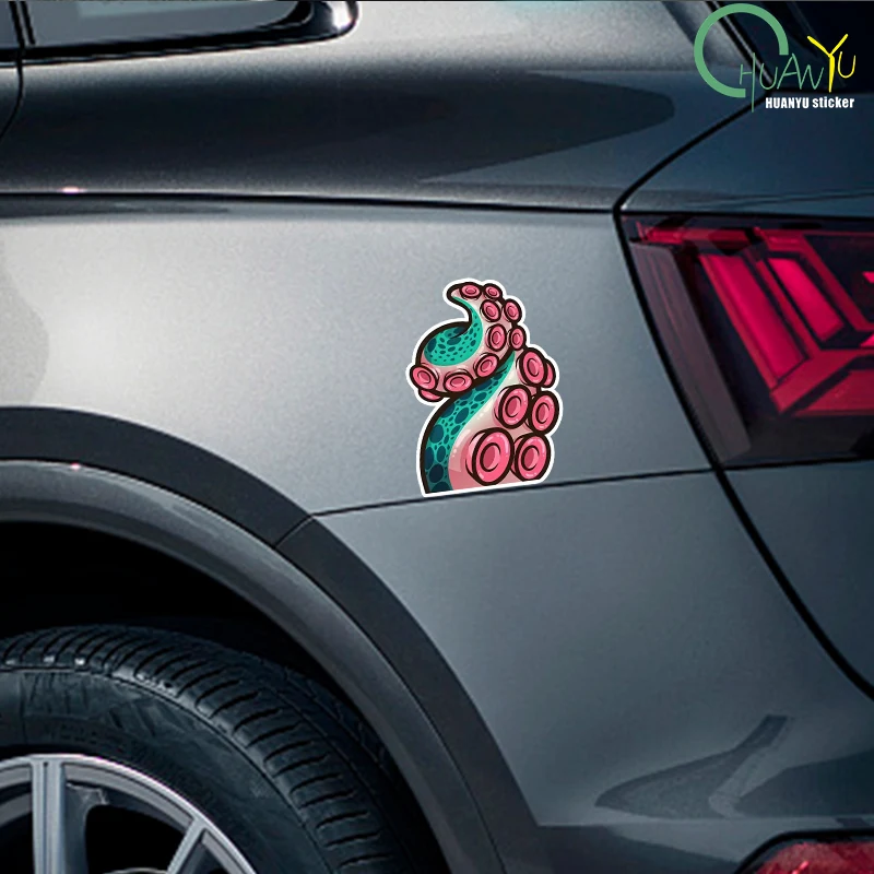 for Tentacle Car Stickers Fashionable Creative Decals Occlusion Scratch Trunk Surfboard Decor Car Label