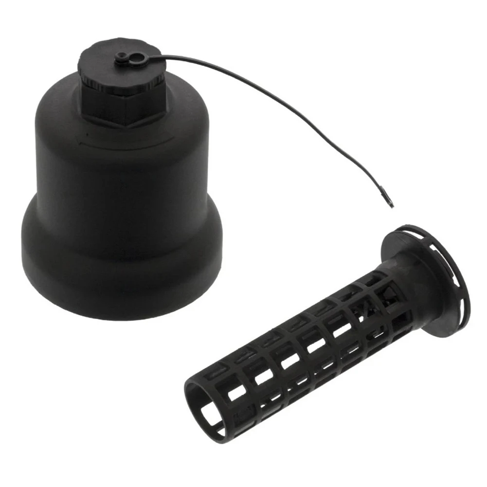 

Как показано на рисунке Крышка масляного фильтра Замена OEM Заводская спецификация Замена прямой посадки Точная посадка Простая установка