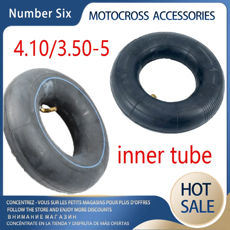 Electric scooter Tire Inner Tube 4.10/3.50-5 Camera 4.10-5 3.50-5 410-5 350-5 Fit Wheelbarrow Micro Tiller Tirer