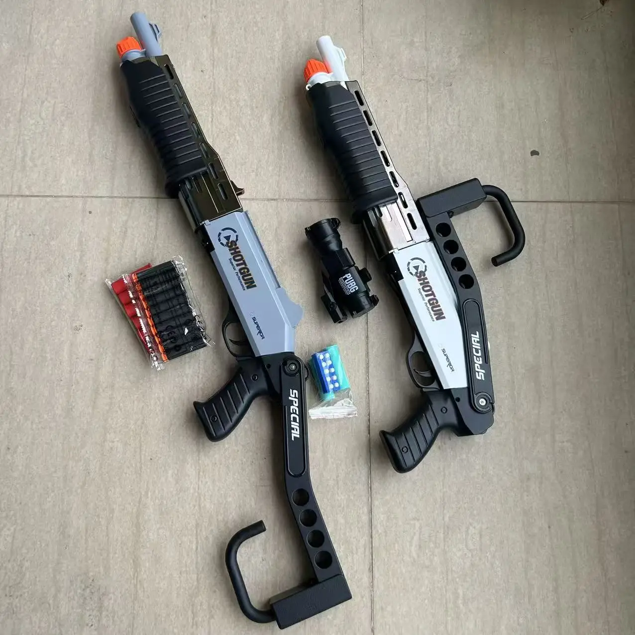 수동 로딩 단발총 원키 변형 발사 셸 SPAS--12 소프트 셸 런처 스프레이 샷건 장난감 소총