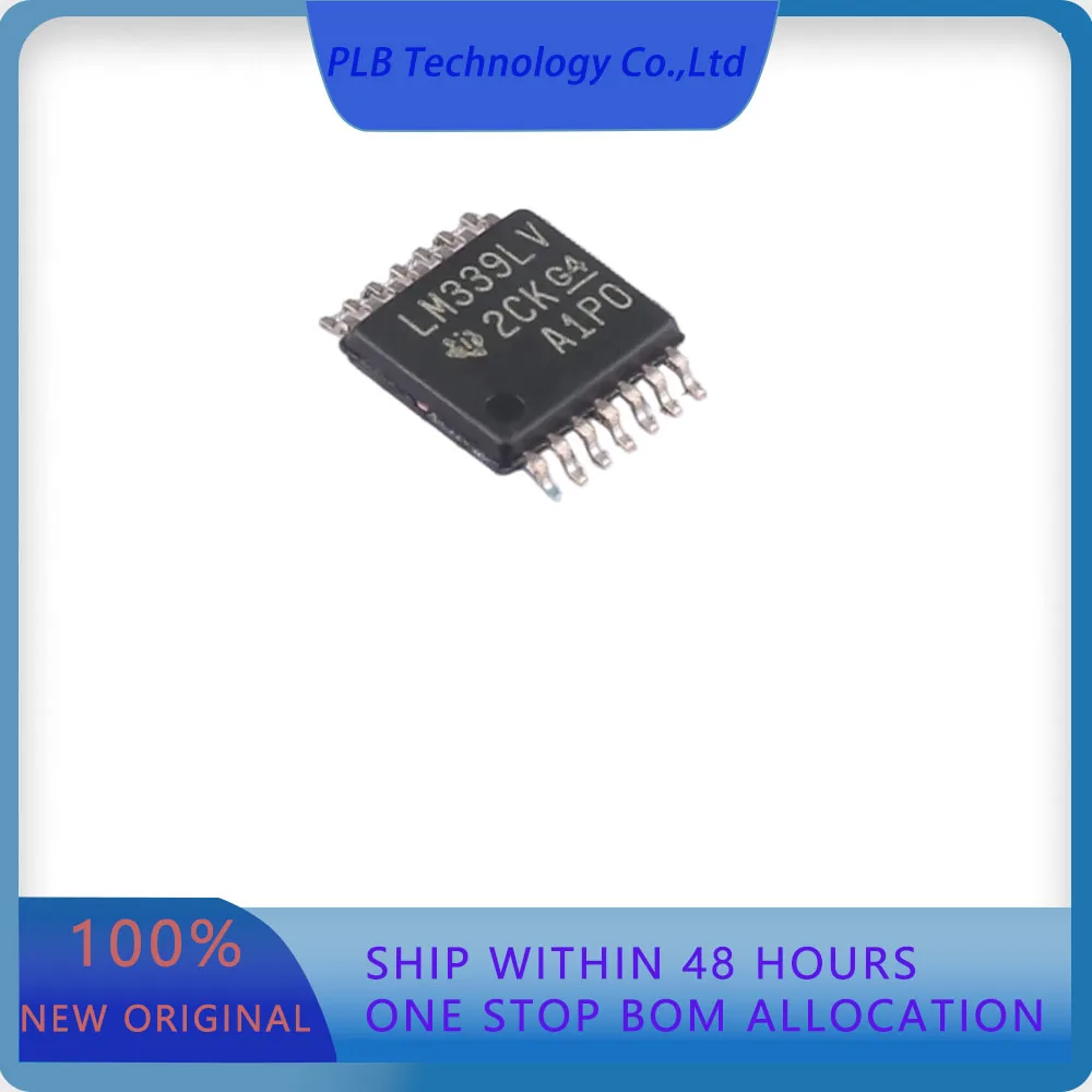 LM339LVPWR LM339  Rail-to-Rail Input 400uV 5pA 4 TSSOP-14 Comparators Original Stock