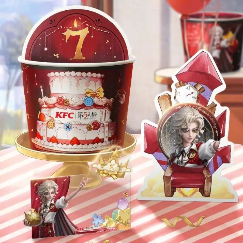 genuino-kfc-x-identidade-v-colaboracao-merch-cracha-cartao-claro-balde-de-papel-chapeu-pele-chaveiro-copo-manga-colecao-presente-em-estoque