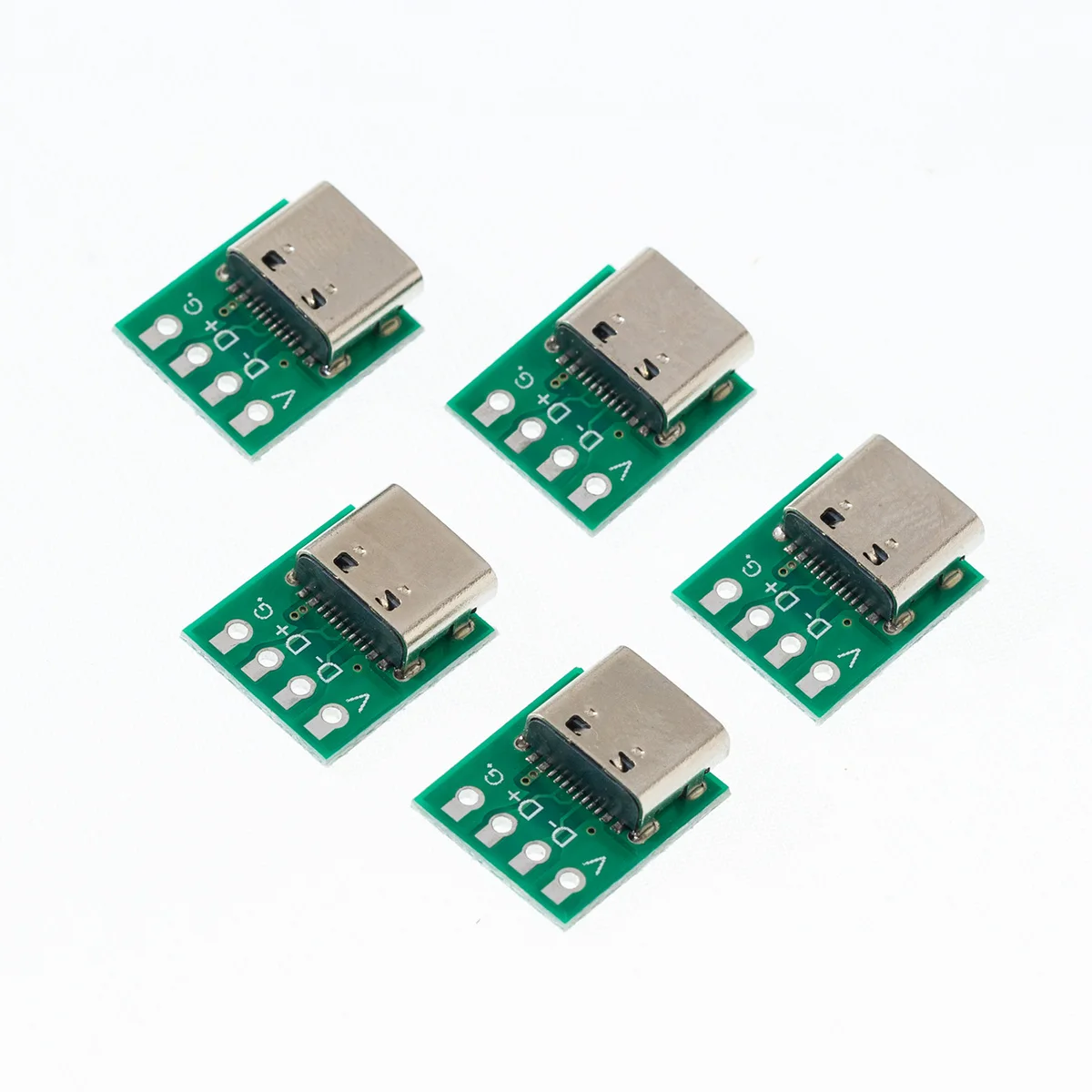 10/5/1Pcs USB 3.1 Type-C Connector PCB Board Adapter 16P Connector Socket For Test Data Line Wire Cable Transfer