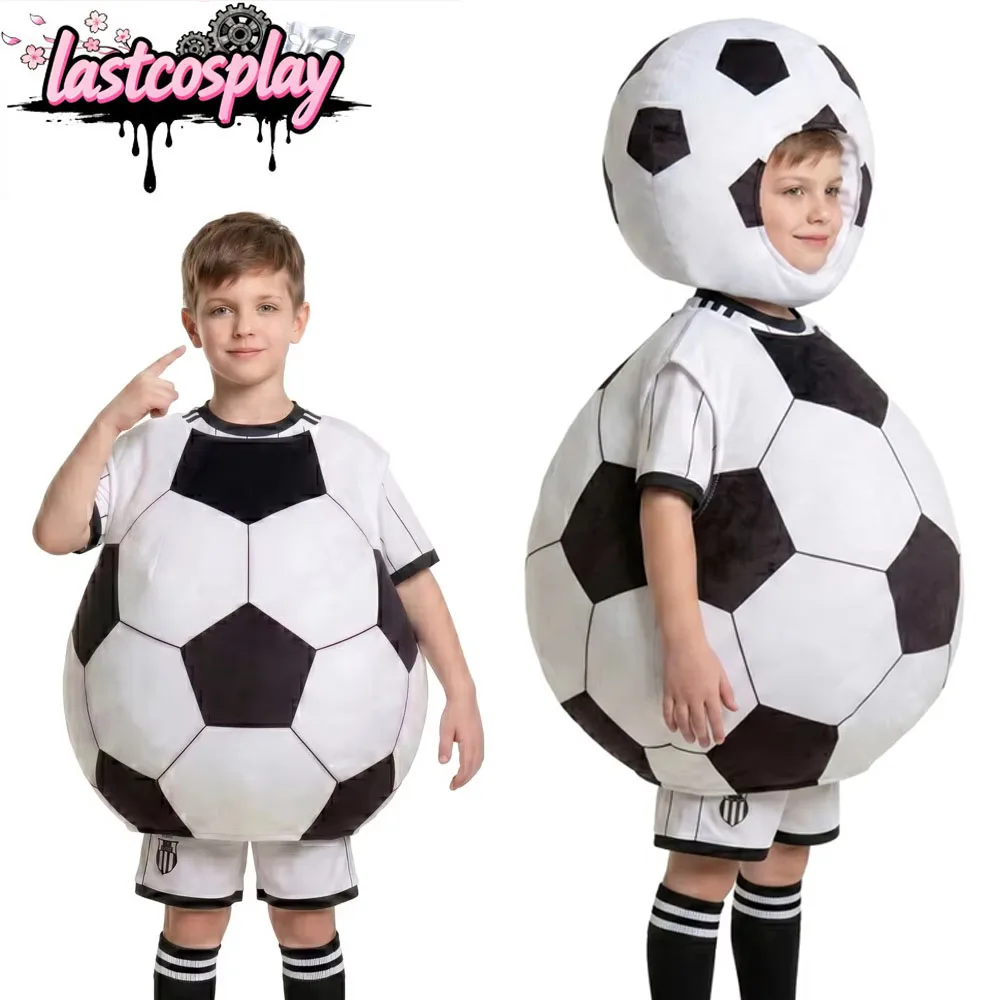 

Creative Football Cosplay Costume Hat Sportswear Halloween Carnival Party Stage Performance Disguise Clothing Cap Suits