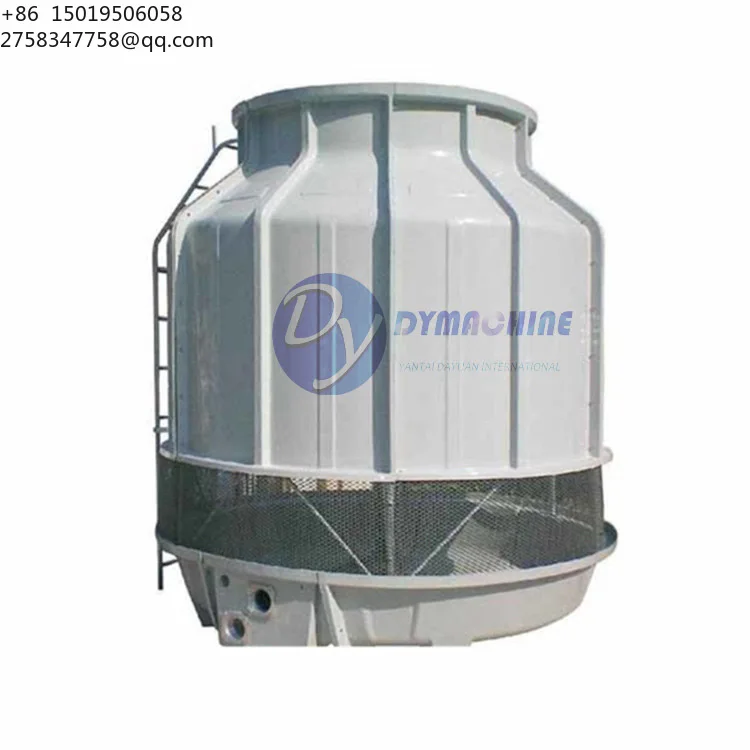 NEW Round Type Water Cooling Tower for Chiller Counter Flow Circular Small Cooling Tower Industrial Cooling System FRP