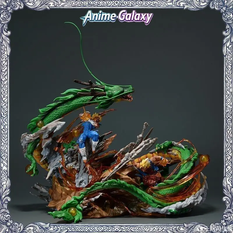 

Коллекционная фигурка GK Dragon Ball: Сцена поединка Гоку и Вегеты (Небо и Земля) в коробке – Декор для рабочего стола и украшение для фанатов