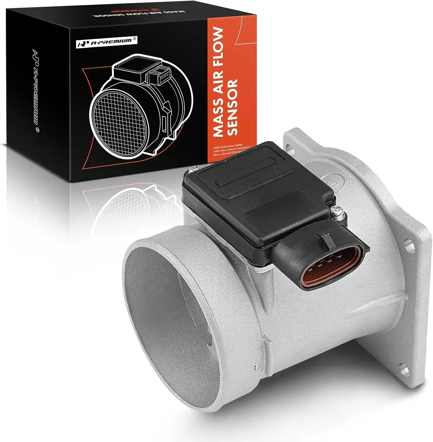 

Mass Air Flow Sensor Meter Assembly W/ 4Pins Ford Explorer 1995,Ranger 1995 OHV 6Cyl 4.0L;F57F12B579AA;F57Z12B579A;74-9520