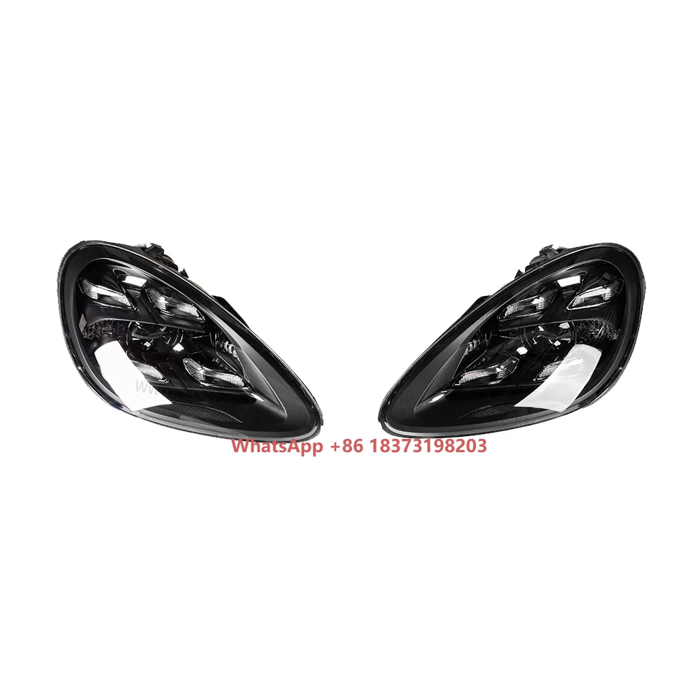 

KM High Quality Matrix LED Headlight for Cayenne 2011-2014 to 2018 PDLS Style Plug-and-Play Front Lamp Replacement