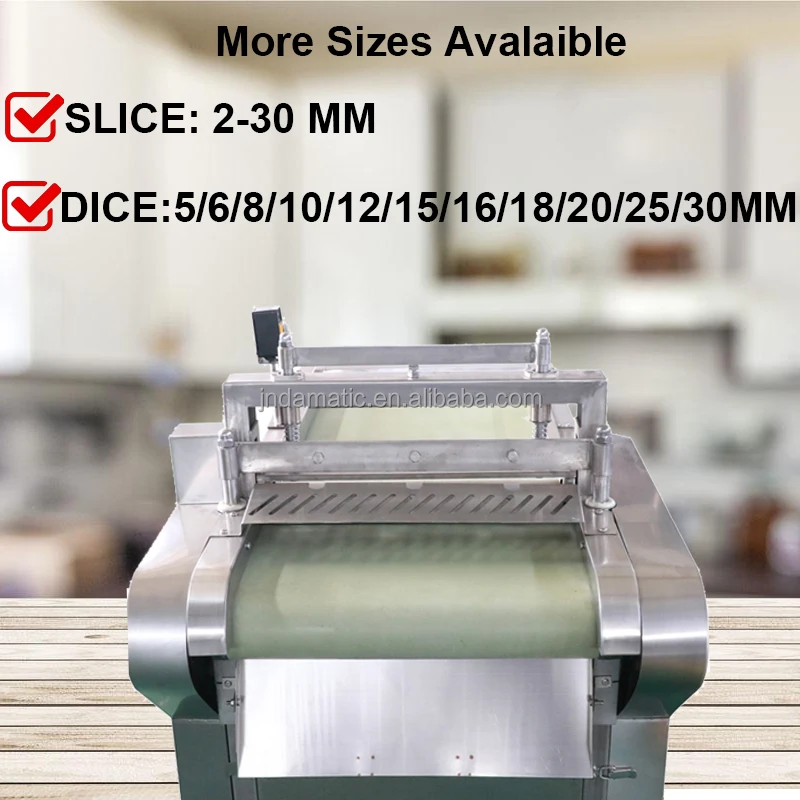 Industrial 220V 380V Dried Fruit Slicing Dry Date Fig Mango Apricot Plum Cube Slicer Machine
