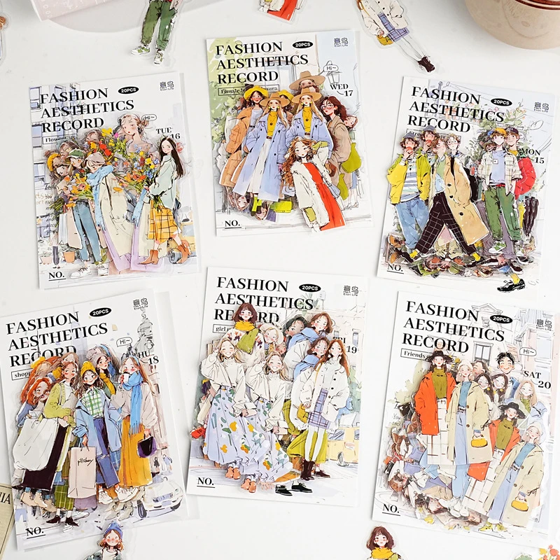 20 Stück/Packung Modische Mädc – Street Fashion Theme Bewertung und Preis