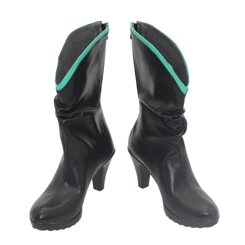 Anime oshi no ko mem-cho cosplay sapatos botas de carnaval de halloween sapatos pu adereços cosplay feitos sob encomenda