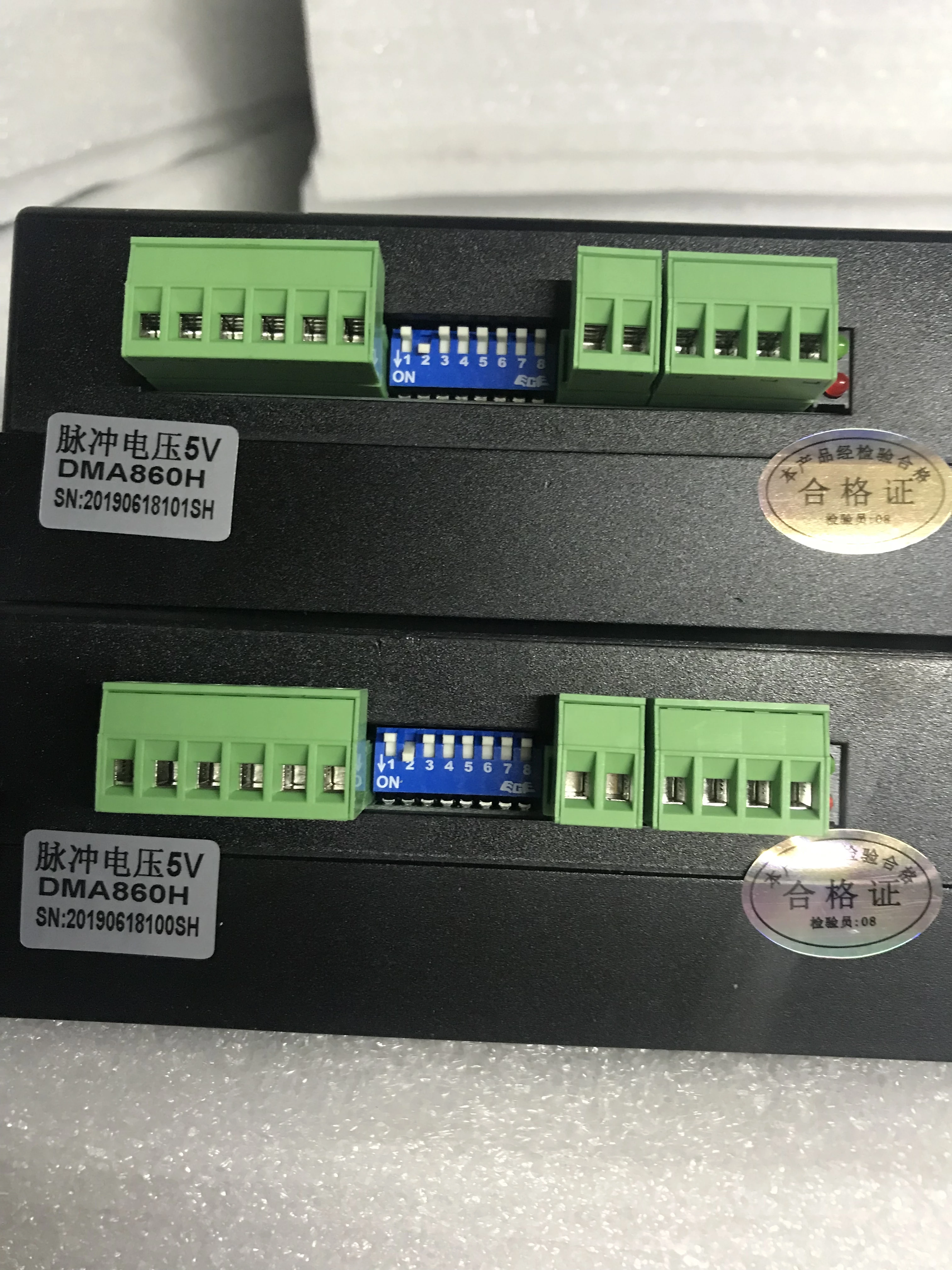 思宏モーター工場 DMA860H 5V～24V パルス電圧モータードライバー（NEMA34 2相ステッピングモーター用）