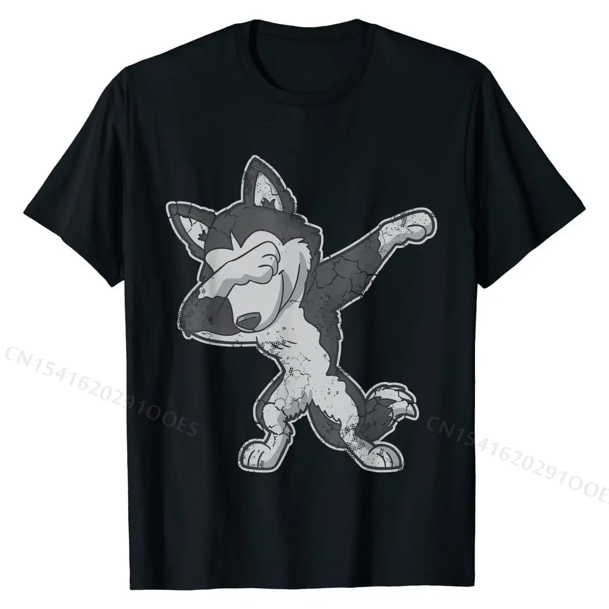 Dabbing Siberian Husky Dog Dab Men Women Kids Gift T-Shirt Mens Designer Leisure Tops T Shirt Cotton T Shirts Funny