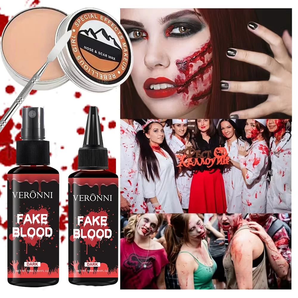 Body Paint Sfx - Cera de Sangue Falso para Maquiagem