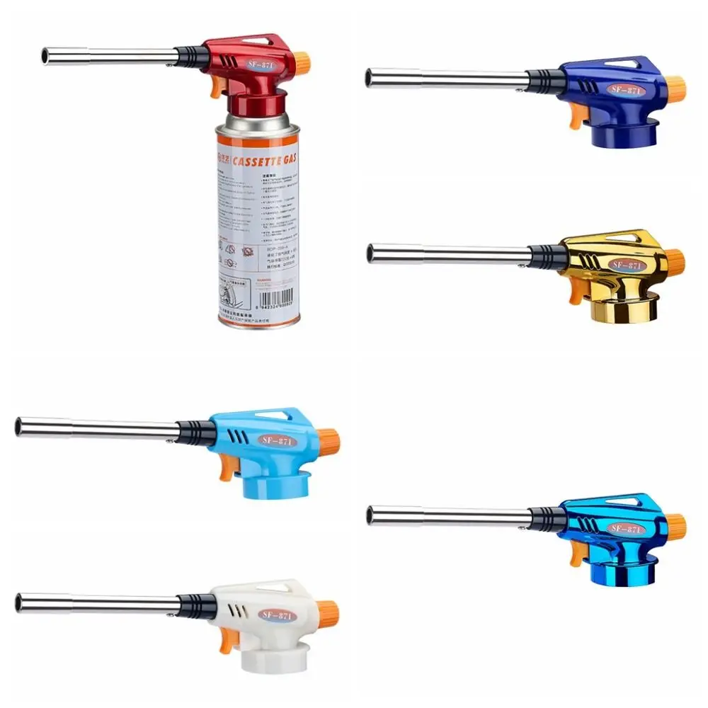 Picture 7: High Temperature Resistance Flamethrower Portable Adjustable Fire Burner Fuel Torch Domestic 20cm Camping Fuel Blow Torch