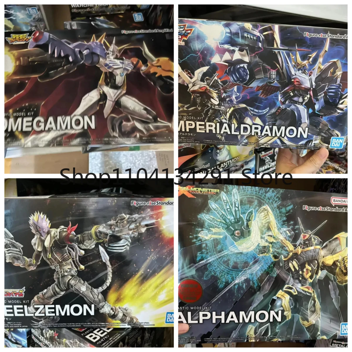 

Original Bandai Digimon Assembly Model War Greymon 20cm Statue Action Figure Model Collectible Toy Birthday Gift