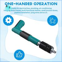 A07F-Handheld Powerful Concrete Nail Gun Special Mini Gun Nail Gun Wall Concrete Nail Gun Decoration Wire Groove Fixed Nailer