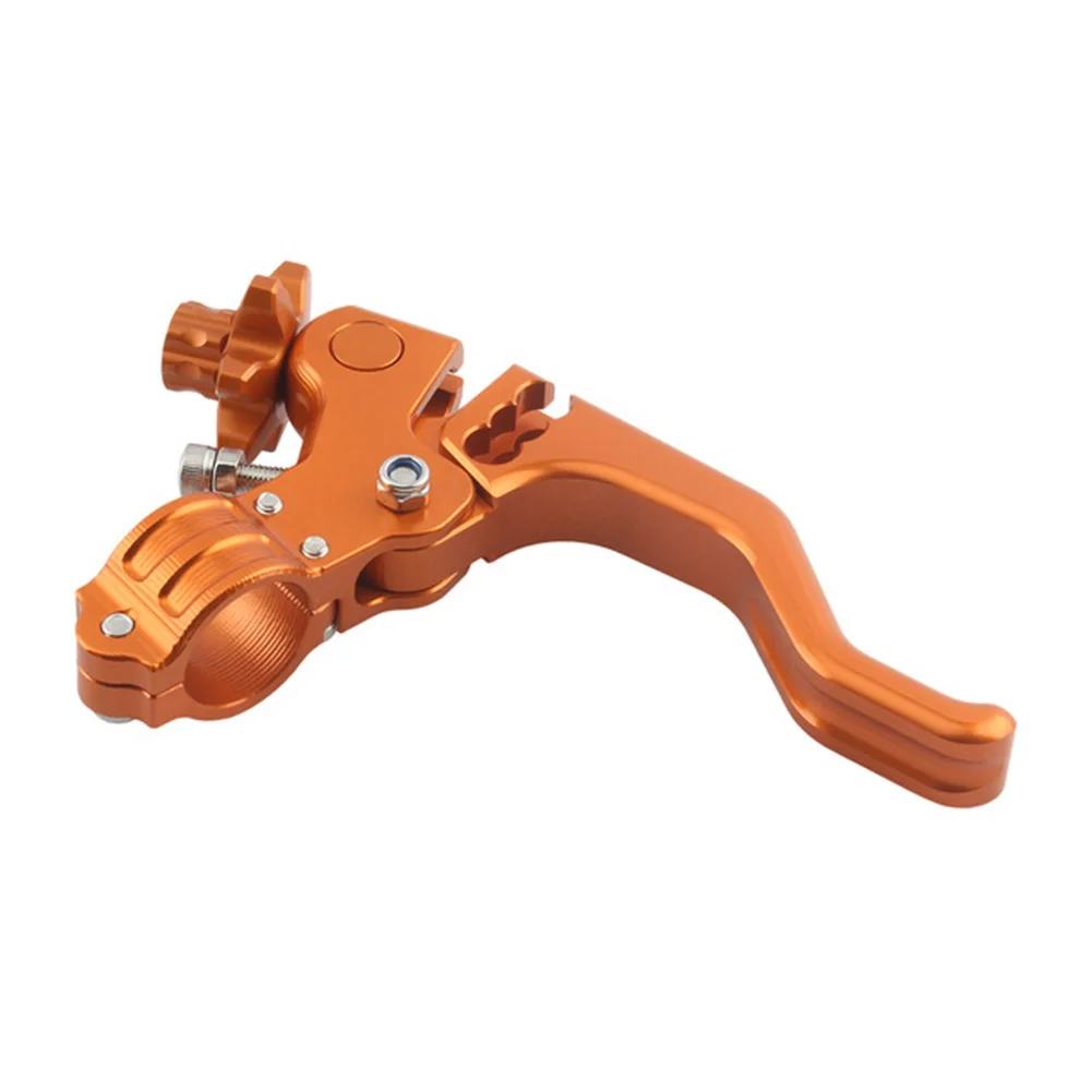 22mm Folding Motorcycle Clutch Lever Short Handlebar Brake Lever CNC Aluminum Alloy for Stunt Riders Needing Responsive Control