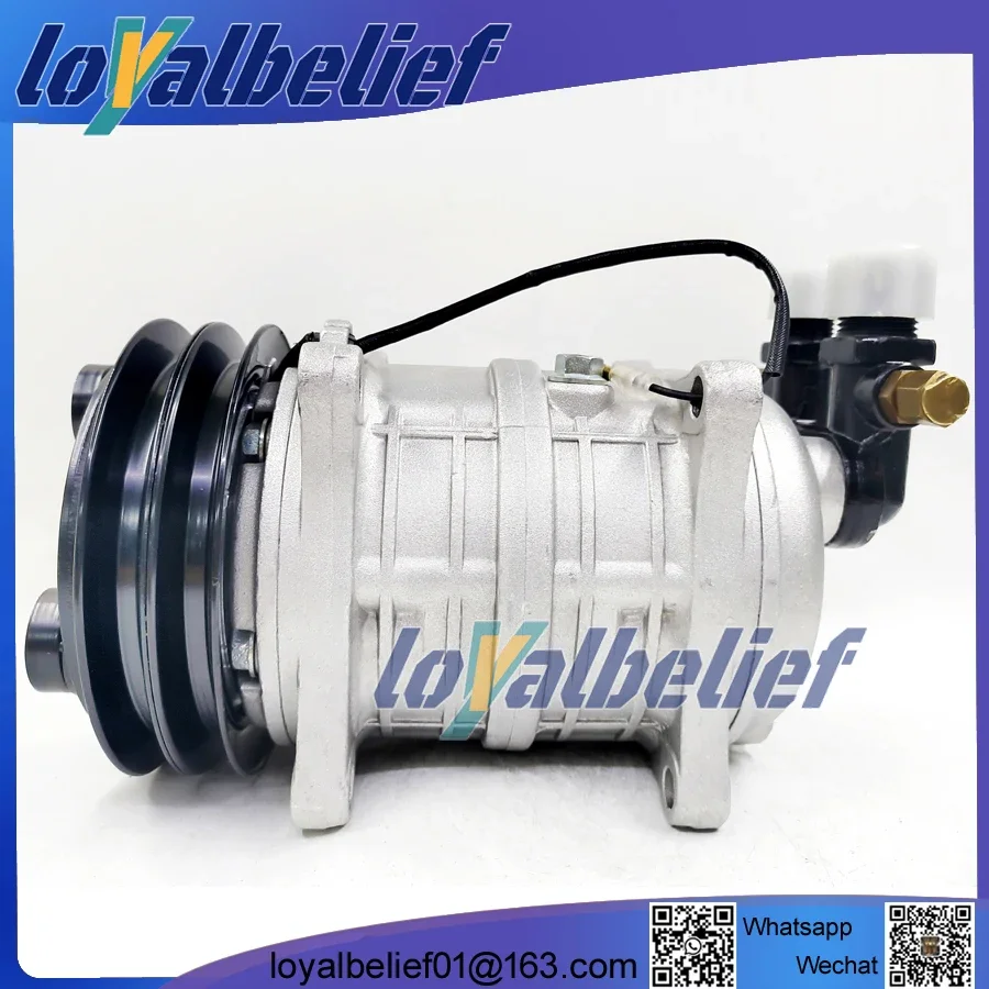 

Air Conditioning A/C AC Compressor For TM-16 TM16 Air Conditioner Air con Compressor Z0006361A 2PK 12V or 24v