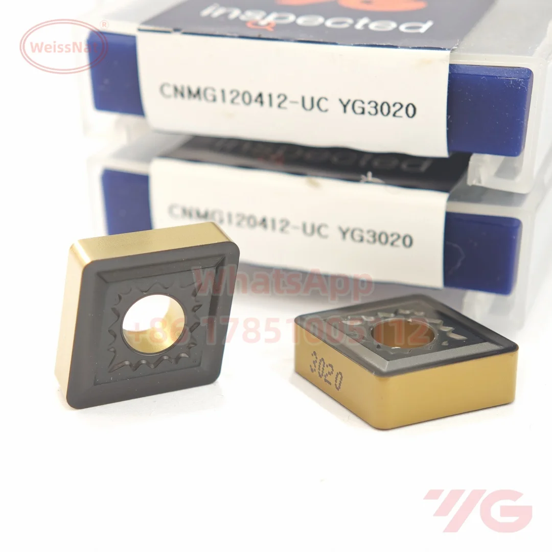 

YG-1 30 шт. CNMG120404,CNMG120408,CNMG120412 YG3010 YG801 YG3020 YG3030 твердосплавная вставка CNMG вставка