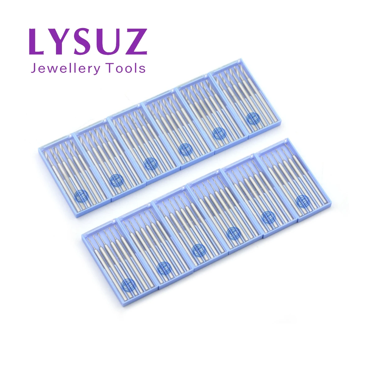 6Pcs Germany F203 Holing Needle Drill Bit High Hardness Tungsten Steel Gold Silver Jewelry Metal Micro Engraving Making Tools