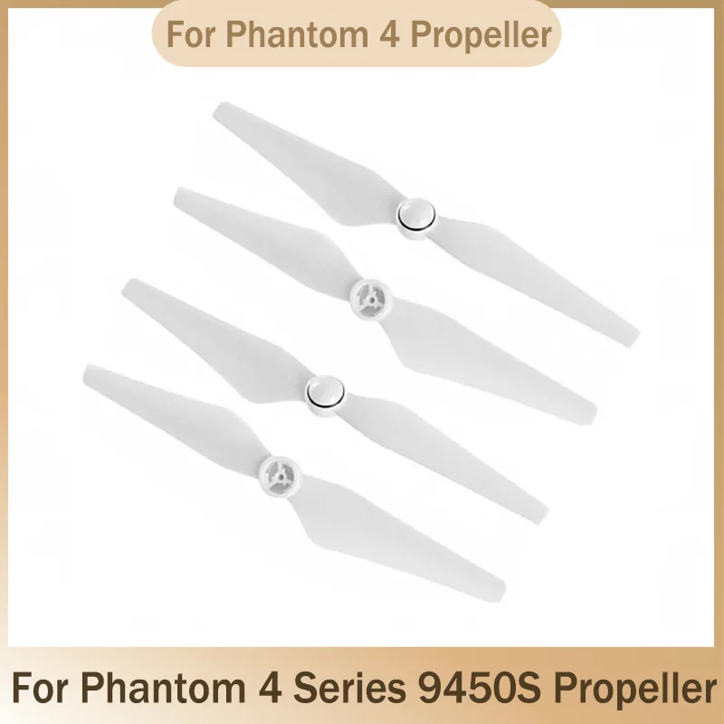 4 Hélices 9450S para Dron Phantom 4 4Advanced 4Pro V2.0 Serie RTK, Cuchillas de Hélice de Liberación Rápida, Accesorios