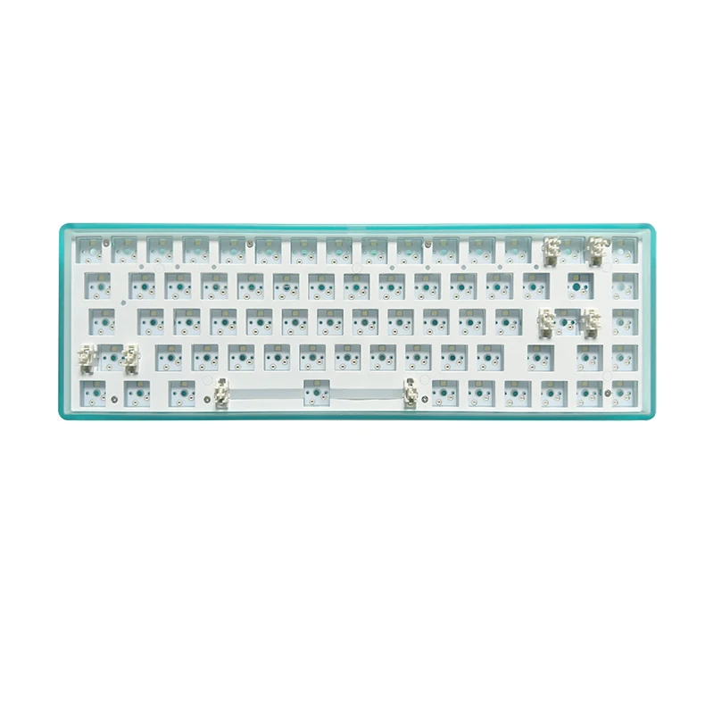 Imagem -04 - Kit de Teclado Mecânico Hot Swap Modo sem Fio Personalizado Jogos pc Acessórios Gamer Presentes Teamwolf-novice68