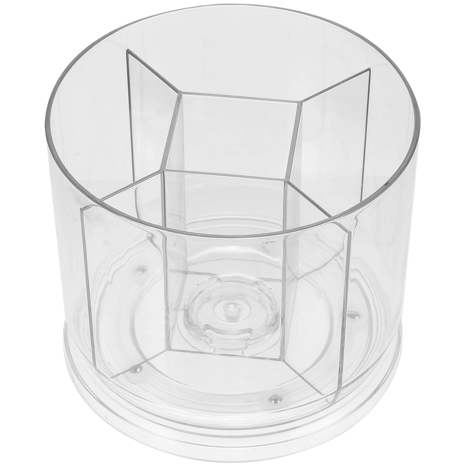 

Rotating Desk Organizer - Heavy Duty Plastic Pen Holder for Office School, Efficient Storage for Pens Pencils Markers Crayons