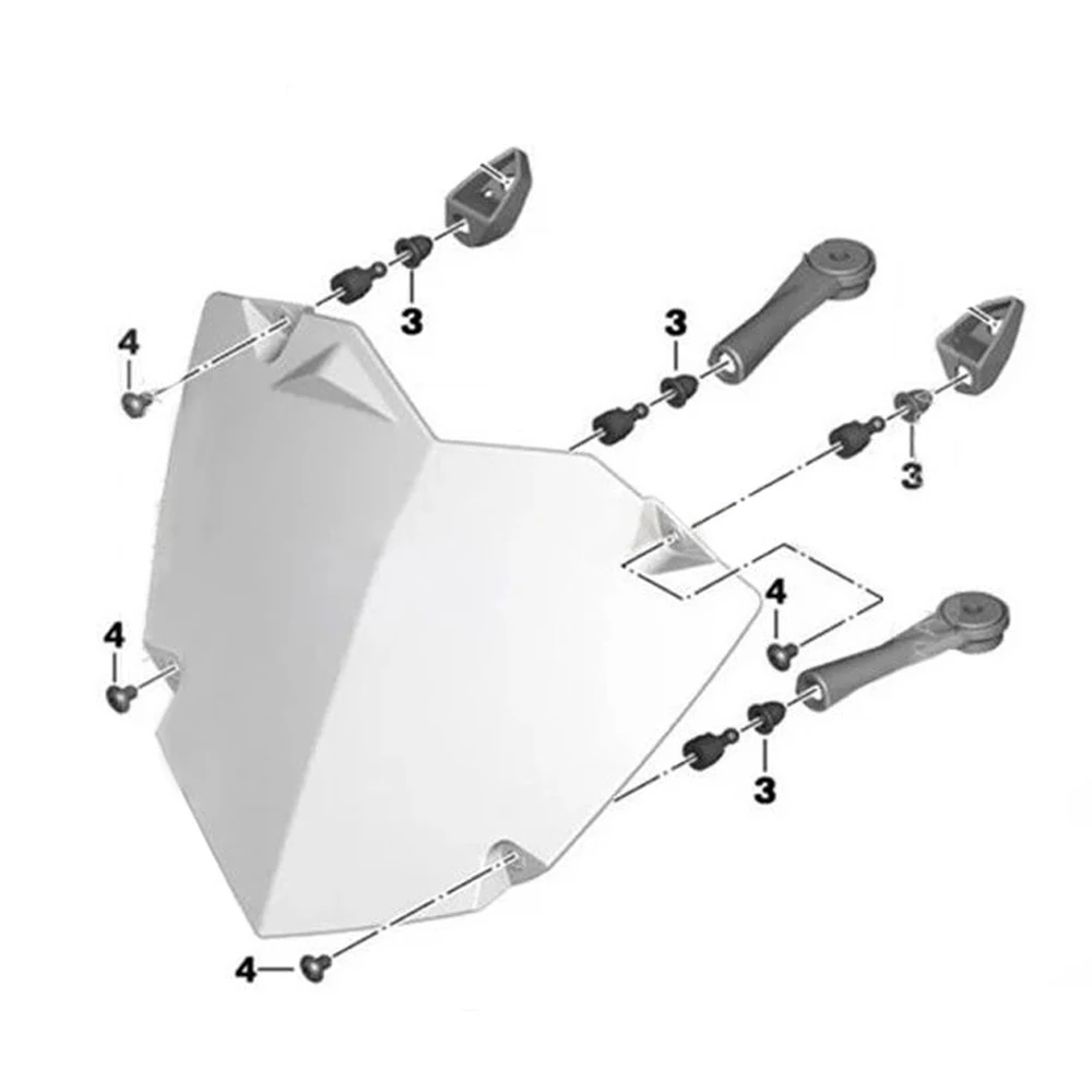 NEW Headlight Guard Headlight Protector Cover For BMW R1250GS 2023 R1200GS 2013-2022 R1250GS ADVENTURE ADV 2020 2019 2018 2017 - Image 5