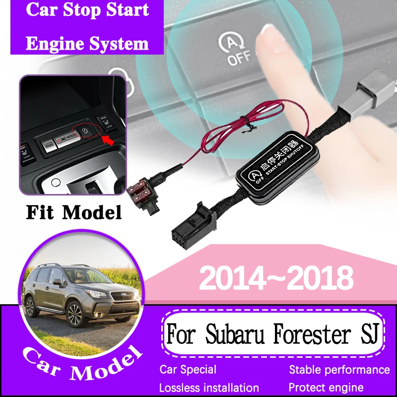

For Subaru Forester SJ 2014~2018 Car Automatic Stop Start Eliminator Systems Off Disable Device Plug Cancel Adapter Accesorries
