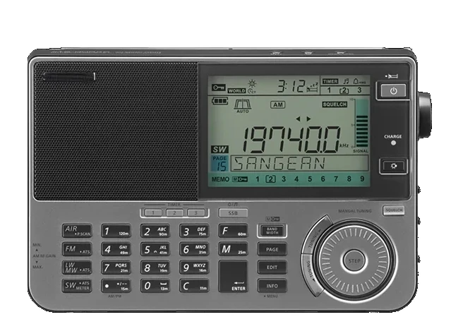 New portable full-band radio imports small single sideband household semiconductors.