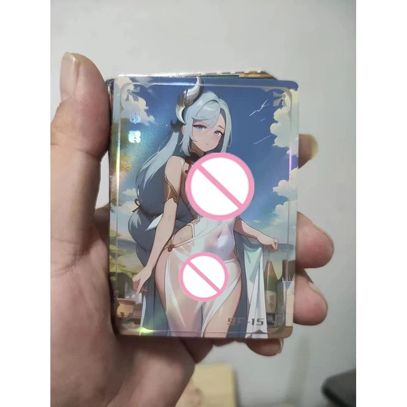 Goddess Story ACG sexy SP BR card Yae Miko Ningguang Raiden Shogun Keqiang Shenhe boy Toy collection Birthday Christmas gift