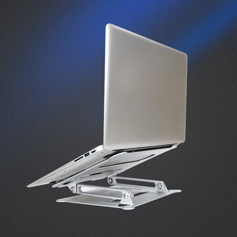 Aluminum alloy notebook bracket, desktop height increase bracket, printing computer heat dissipation