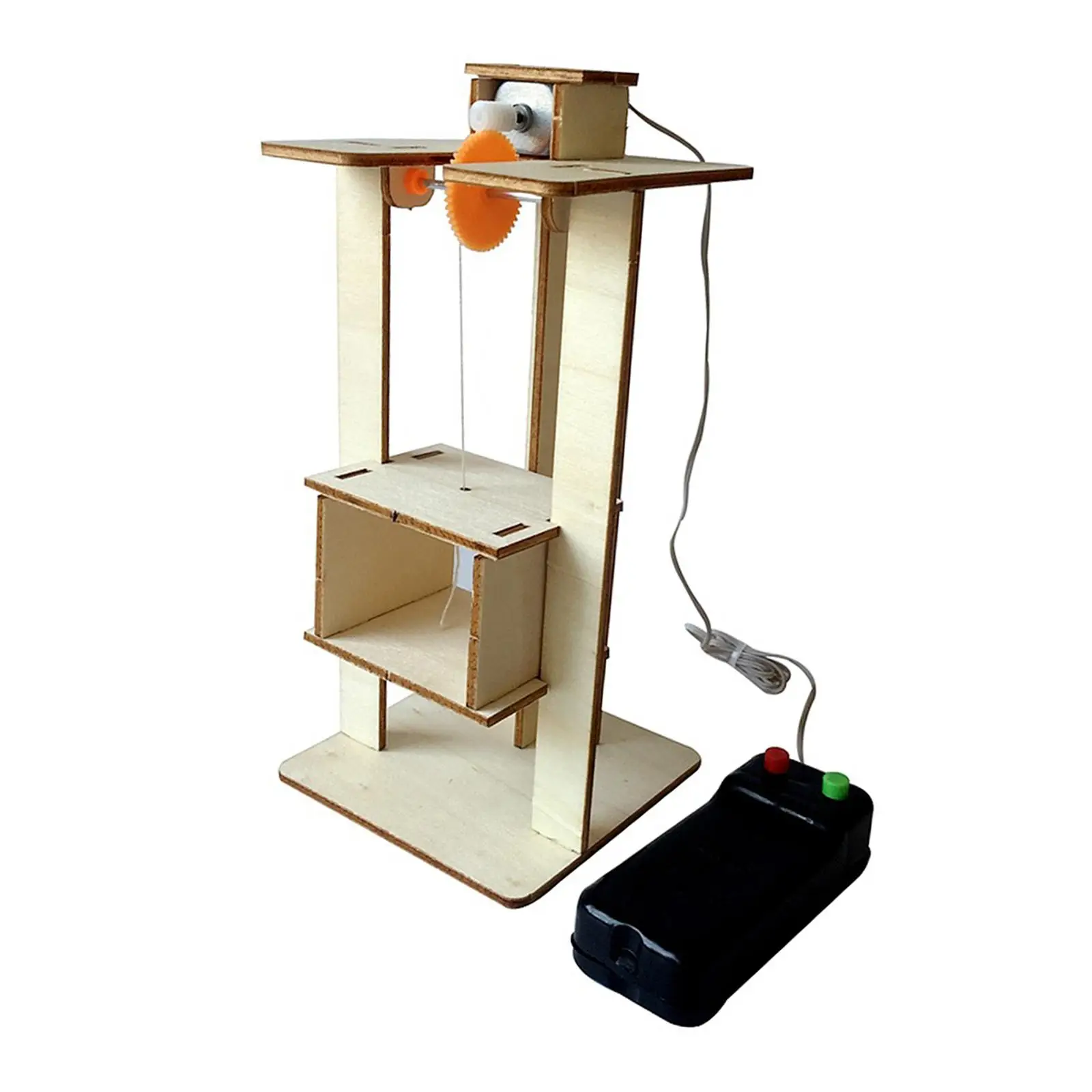 Wooden Elevator Toys Science Educational, Physical Discovery Science Experiment