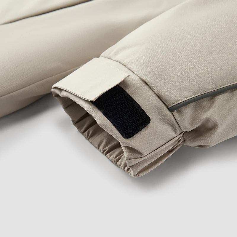 Chaqueta de plumón Semir para hombre, ropa de abrigo cálida de invierno con capucha holgada texturizada para deportes al aire libre, 2025