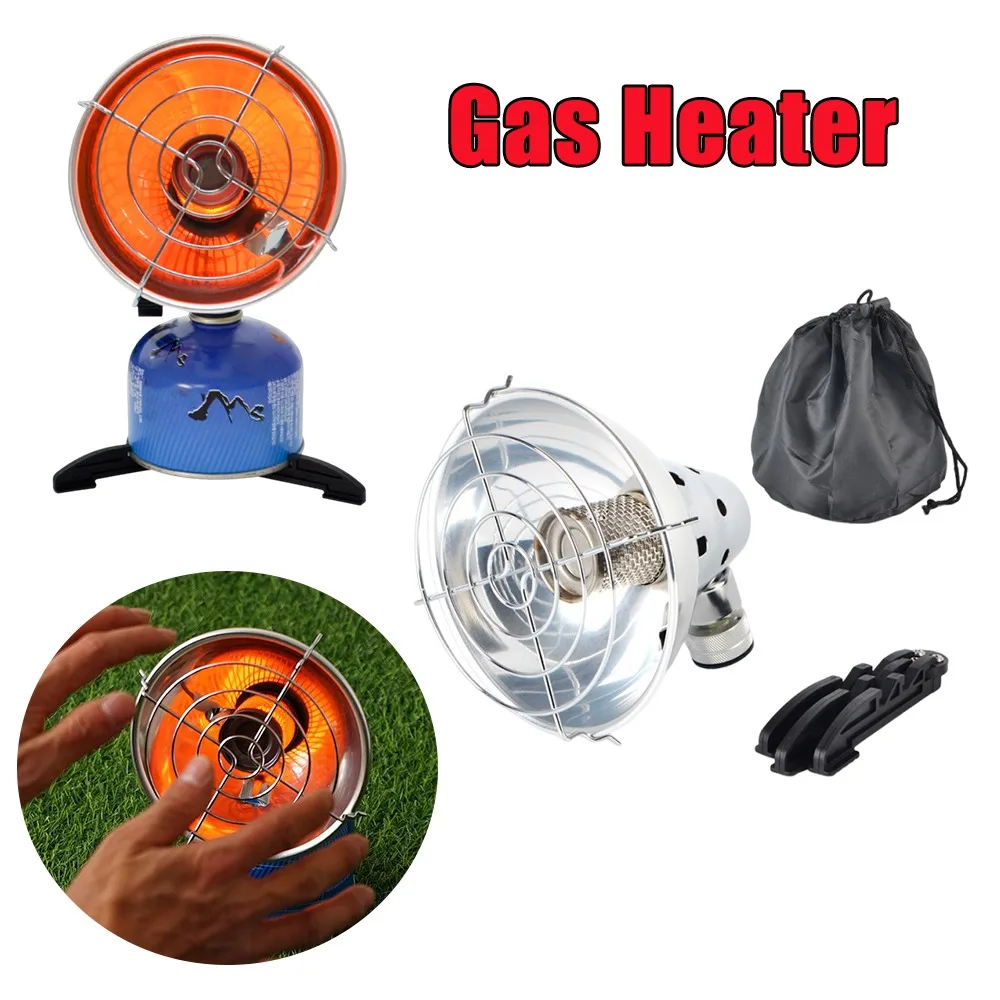 

Propane Heater Mini Outdoor Gas Warmer for Camping Tent Winter Fishing Hunting Windproof with Tilt Protection Auto Shut Off Gear